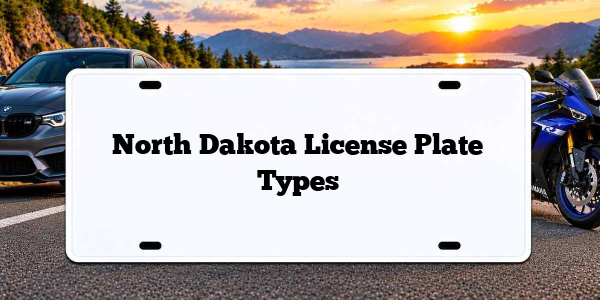 North Dakota License Plate Types